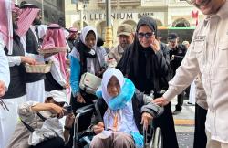 Jemaah Haji Indonesia Tiba di Madinah