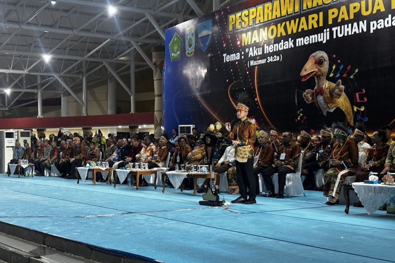 Gibran Soroti Pentingnya Persaudaraan dan Perdamaian di Papua dalam Pesparawi 2026