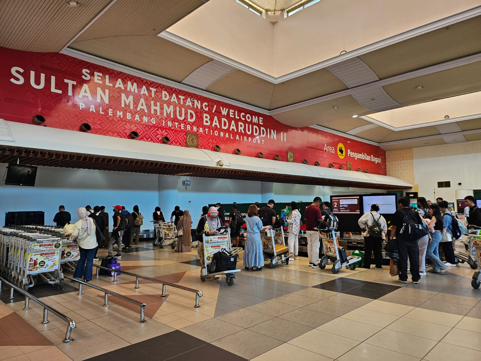 Bandara SMB II Palembang Catat Peningkatan Penumpang Mencapai 1,37 Juta