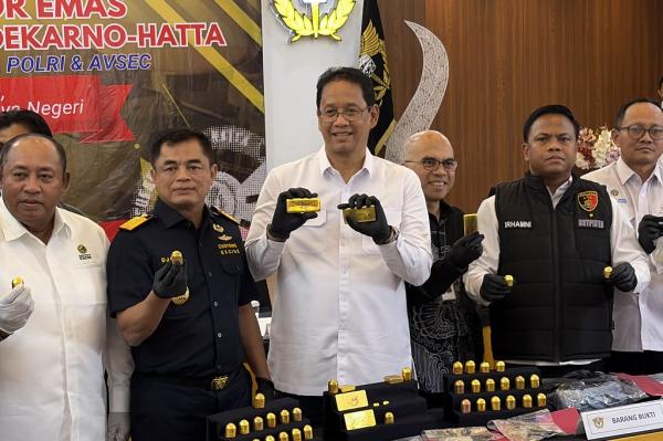 Penyelundupan Emas Ilegal Digagalkan di Bandara Soekarno-Hatta