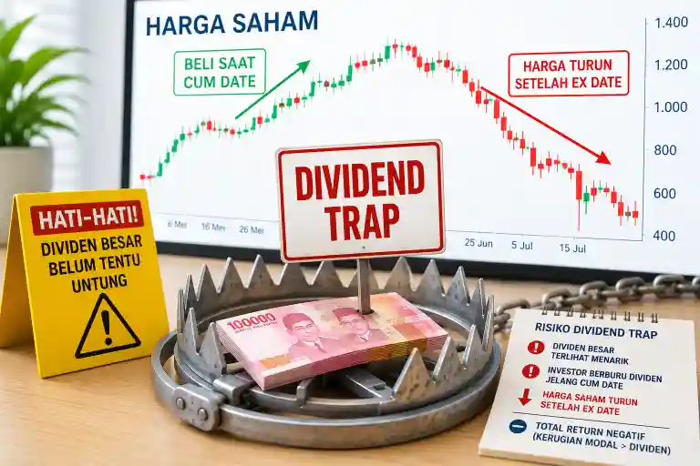 ---
Besok Cum Date Dividen BSSR, DMAS, dan SONA: Siapa yang Berpotensi Terjebak dalam Dividend Trap?

---