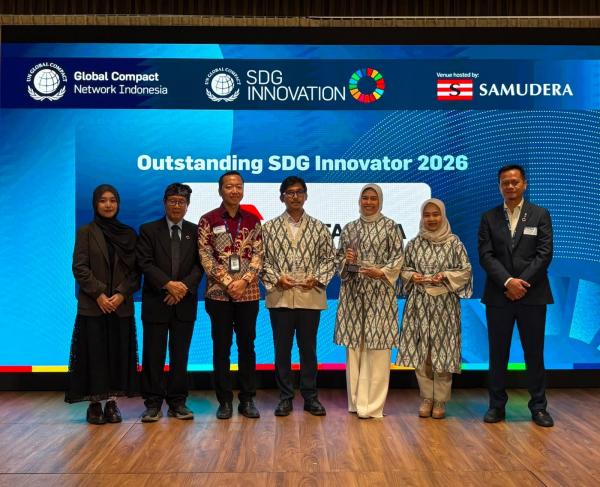 Pertamina Raih Penghargaan Outstanding SDG Innovator 2026 Berkat Bioenergy Lestari