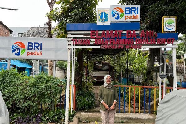 BRI Berkontribusi dalam Pengembangan Taman Dahlia sebagai Ruang Hijau di Pusat Kota