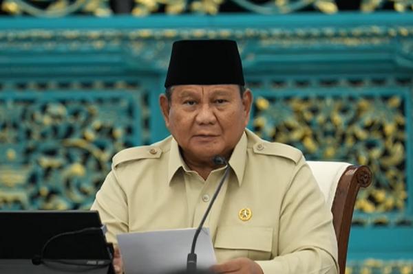 Prabowo Lontarkan Candaan tentang Rangkap Jabatan Pimpinan Kadin