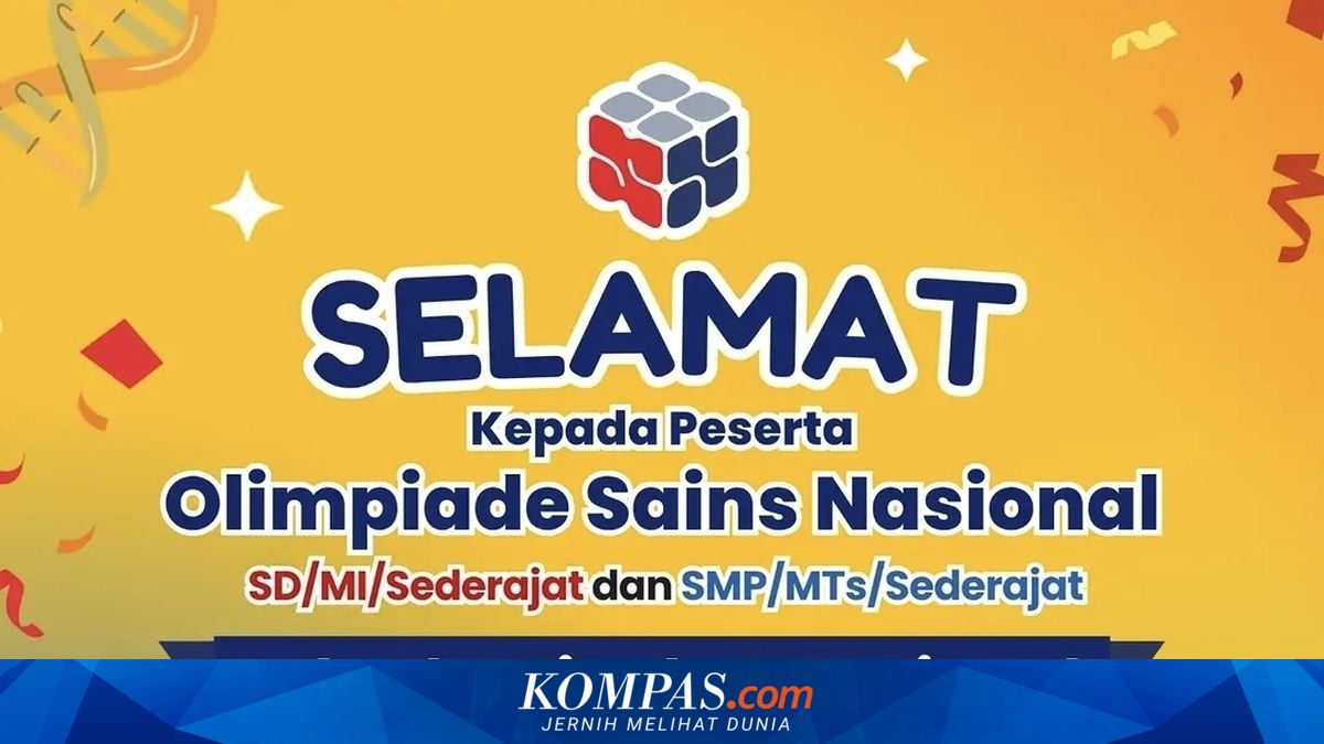 Pengumuman Hasil Olimpiade Sains Nasional Jenjang SD dan SMP Sederajat 2026