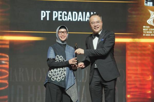 PT Pegadaian Raih Penghargaan Sebagai Perusahaan Terbaik untuk Bekerja di Asia untuk Kedelapan Kalinya