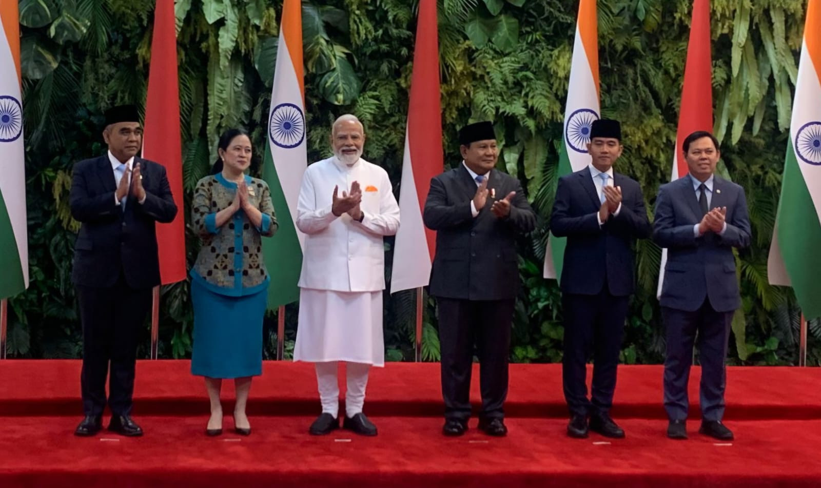 PM India Narendra Modi Kunjungi DPR/MPR, Disambut Puan Maharani