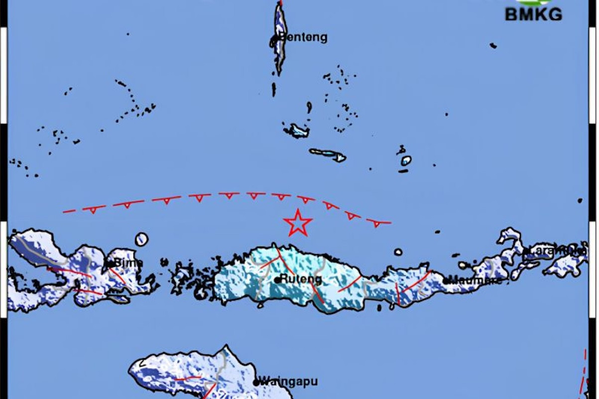 Gempa Magnitudo 5,2 Guncang Flores, BMKG Pastikan Tidak Ada Potensi Tsunami