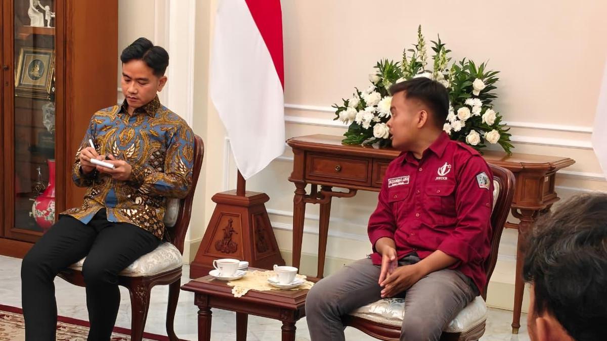 Wakil Presiden Gibran Terima Aspirasi Mahasiswa, Janji Tindak Lanjuti