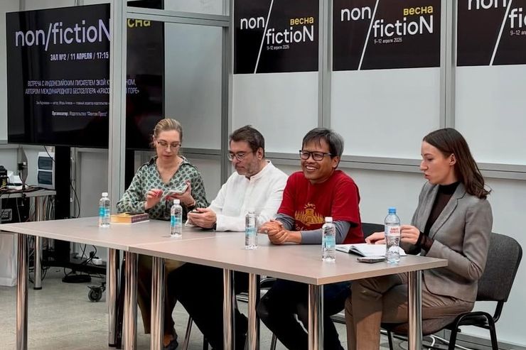 Eka Kurniawan Hadiri Moscow Book Tour 2026, Membawa Sastra Indonesia ke Kancah Internasional