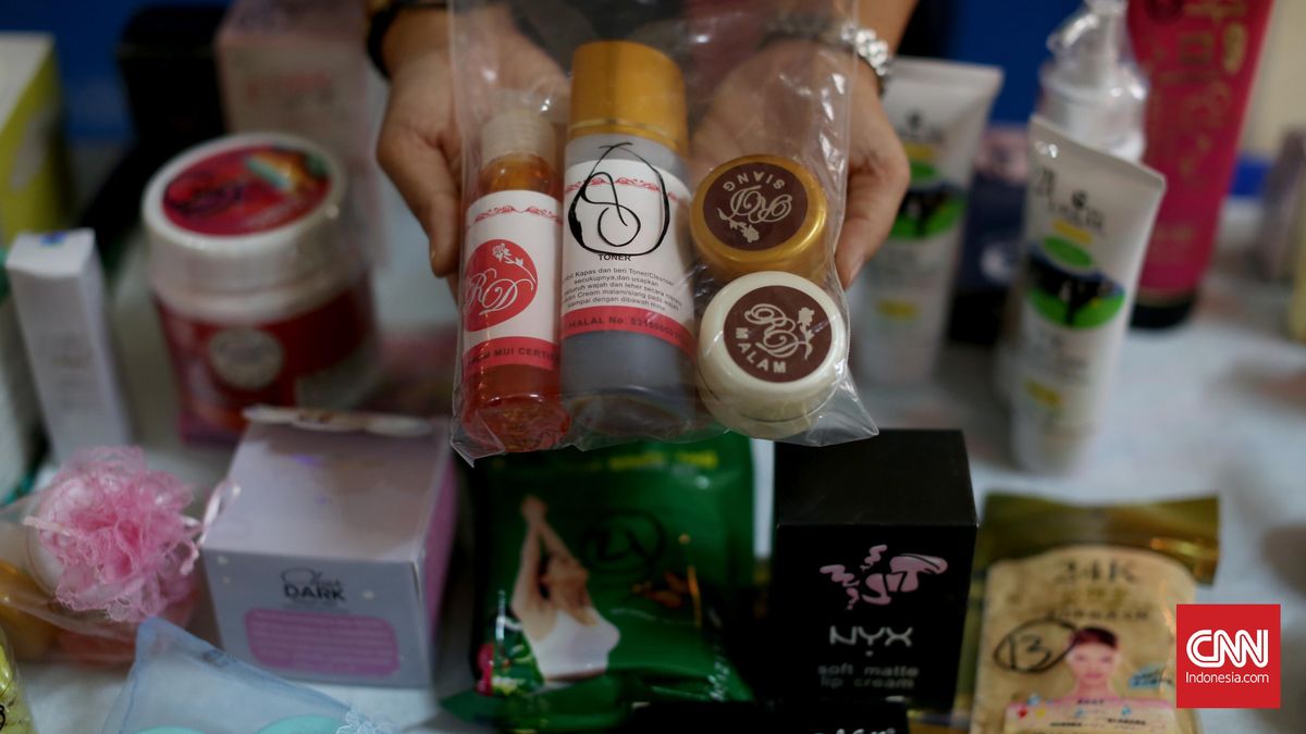 Penyitaan Kosmetik Ilegal oleh BPOM di Tangerang