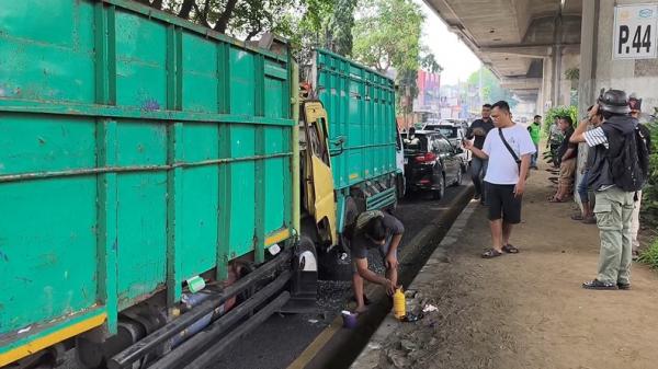 Kecelakaan Beruntun di Jalan Soleh Iskandar, Kota Bogor