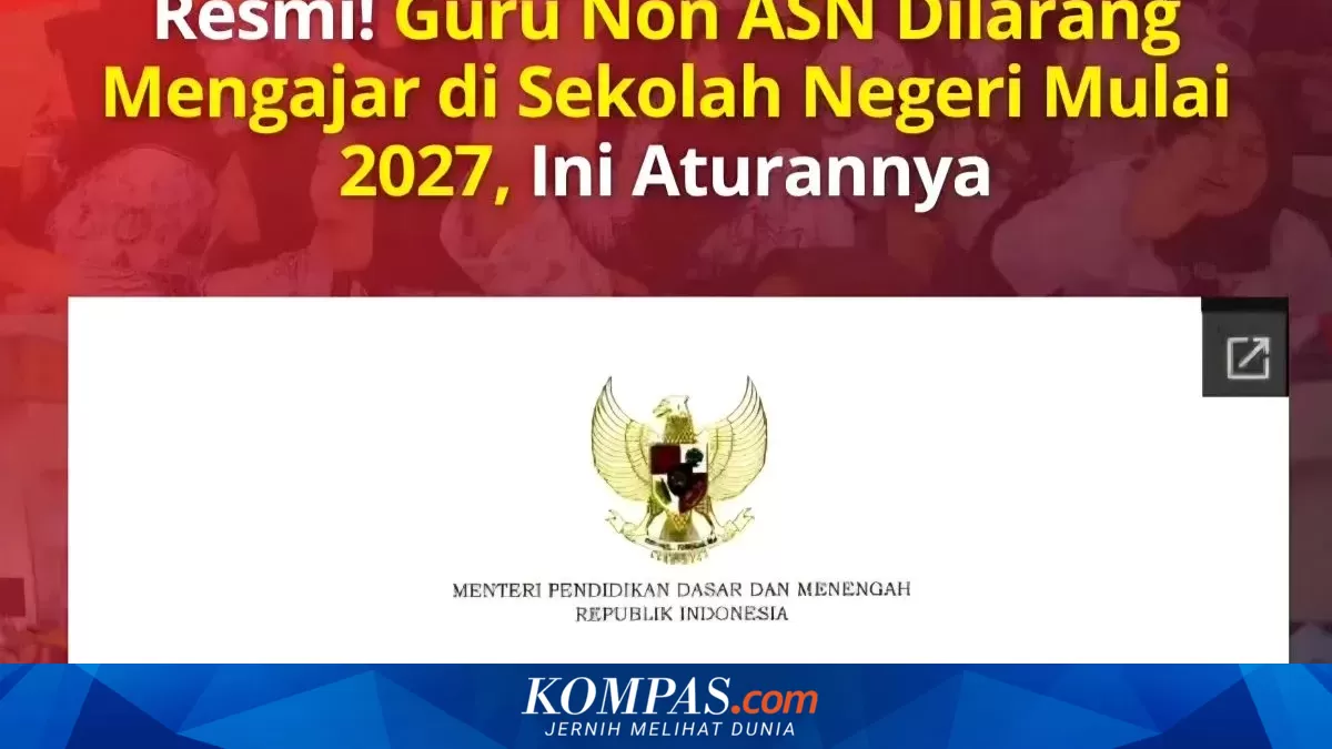 Kemendikdasmen Sangkal Isu Guru Non ASN Akan Dirumahkan