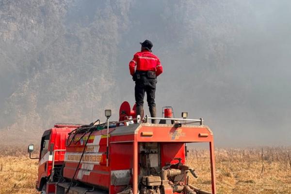 Kebakaran di Taman Nasional Bromo Tengger Semeru Dinyatakan Padam