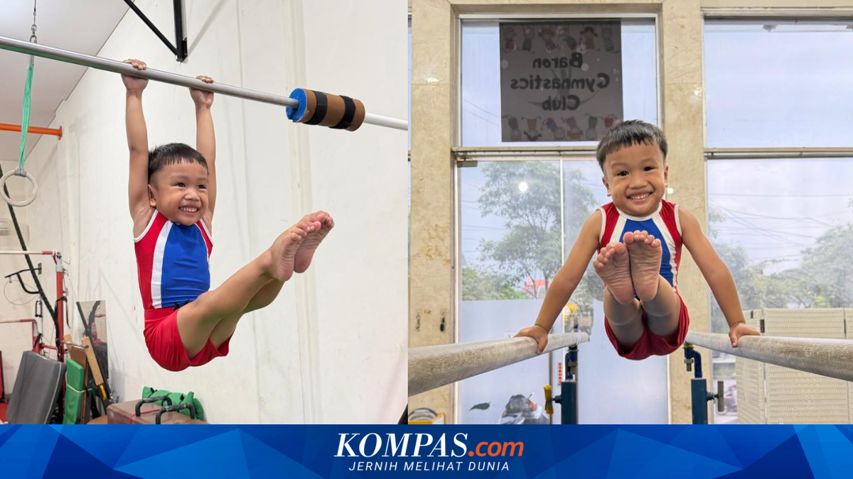 Balita 4 Tahun yang Menginspirasi dengan Disiplin Latihan Gymnastics