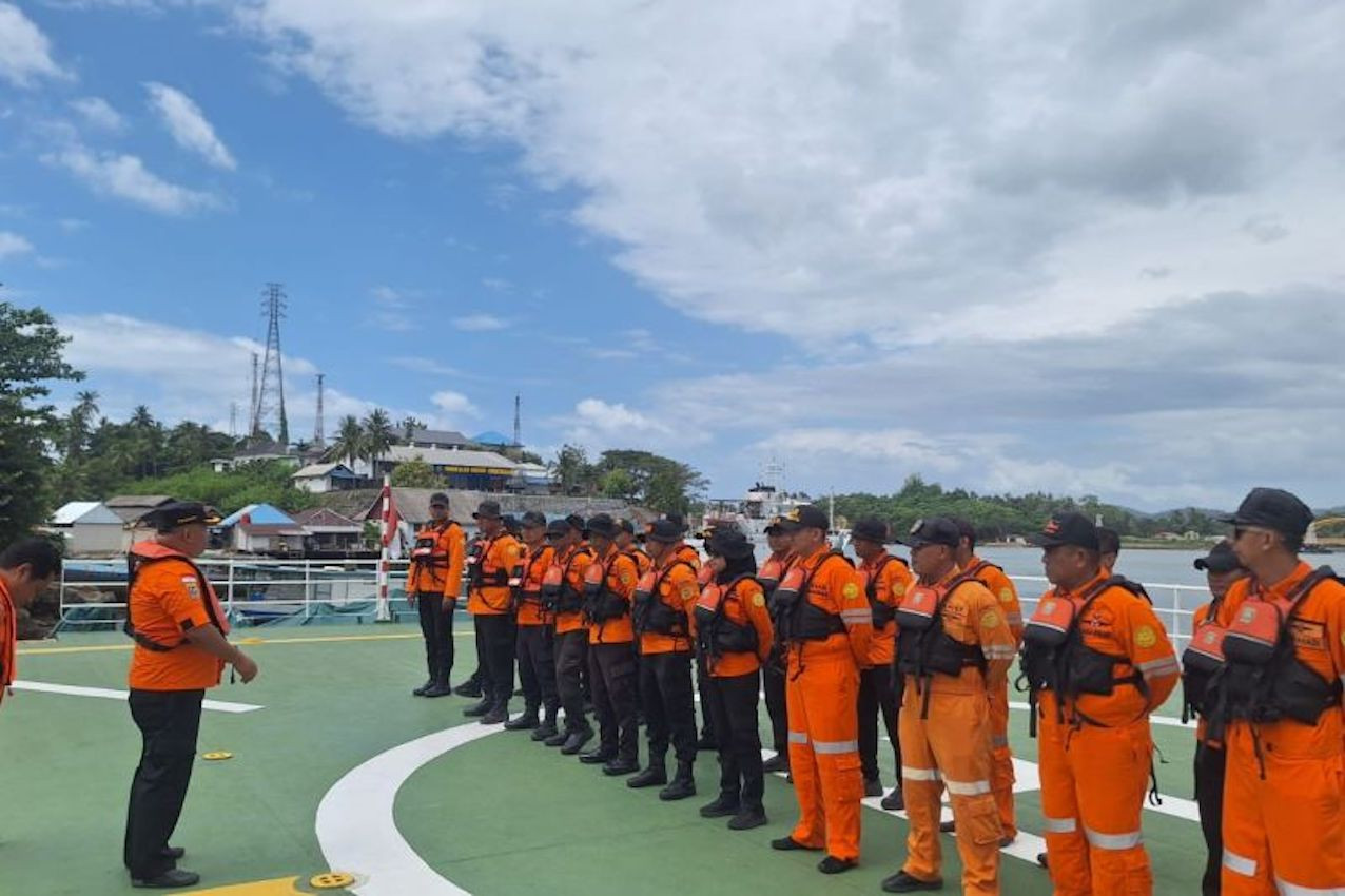 Kapal KM Nurul Salsa Tenggelam di Selayar, Basarnas Kendari Kirim KN SAR Pacitan
