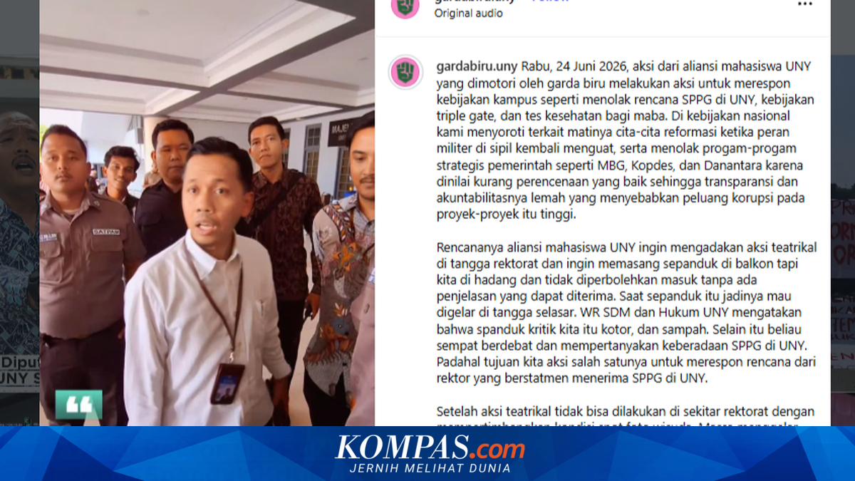 Koordinator Aksi Mahasiswa UNY Bakal Bertemu Pihak Kampus