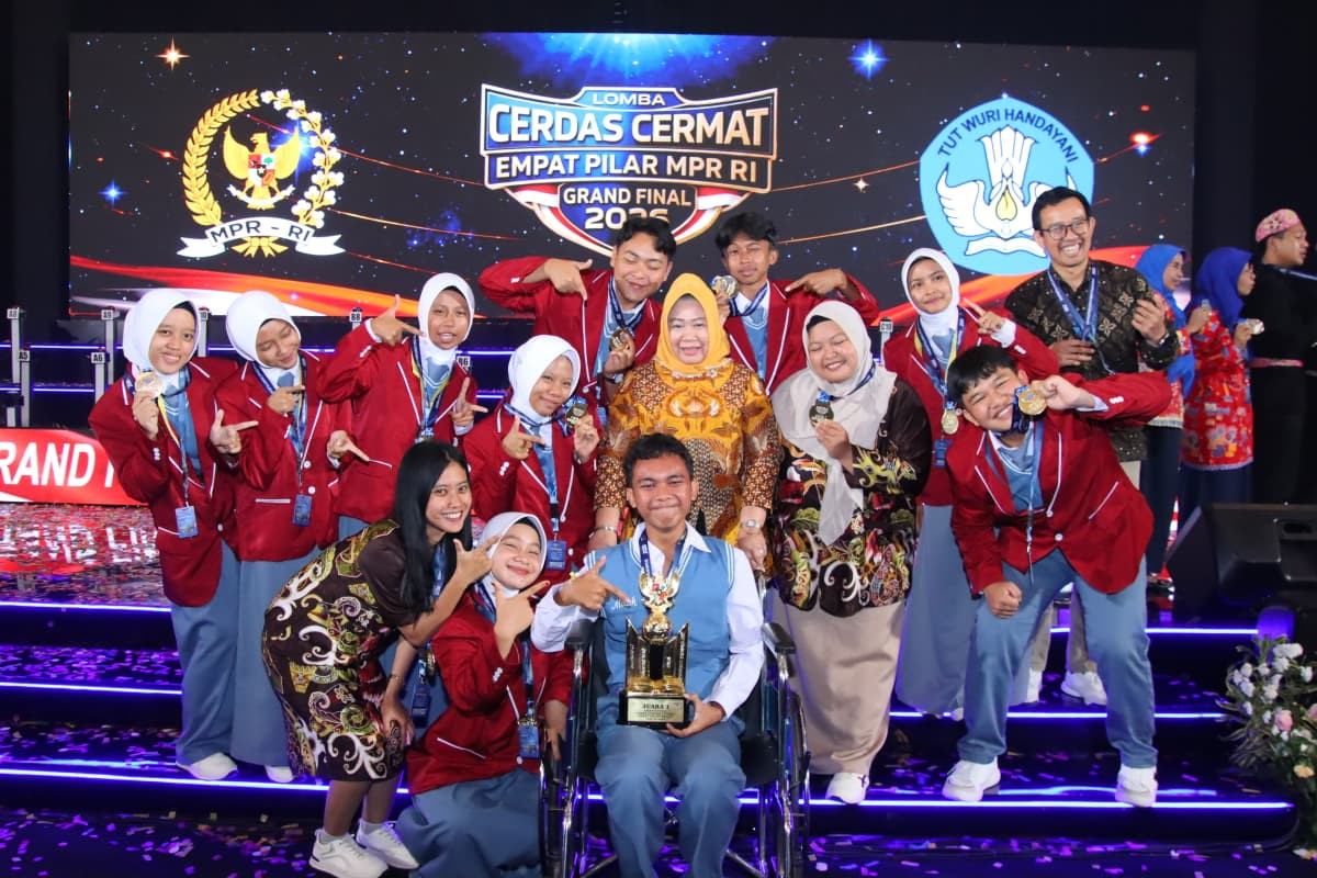 SMAN 2 Katingan Kuala dari Kalteng Menjadi Juara LCC Empat Pilar MPR 2026