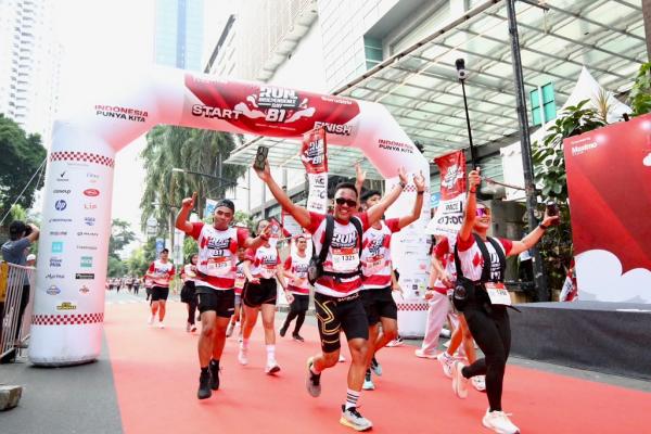 Lebih dari 2.000 Peserta Ikuti Run for Independence Day 81, MNC Life Berikan Perlindungan