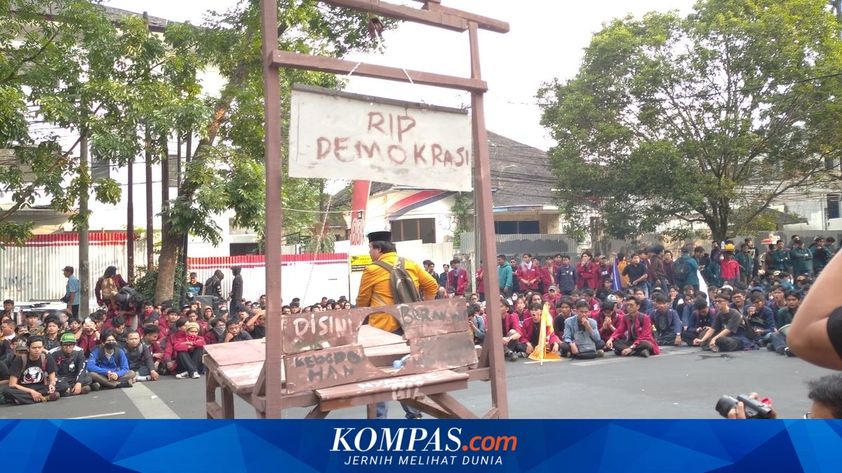 Mahasiswa UPI Ditahan Polisi Setelah Mengikuti Demonstrasi