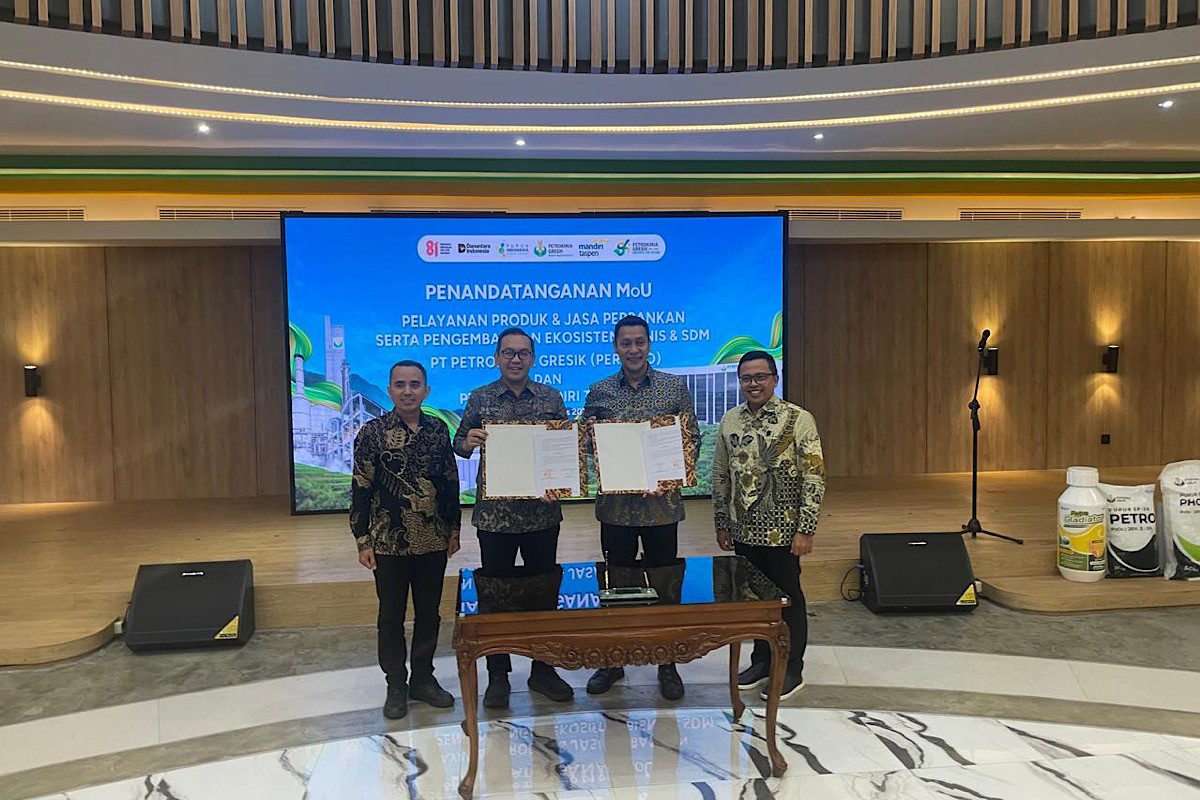 Kerja Sama Mandiri Taspen dan Petrokimia Gresik Perkuat Ekosistem Bisnis dan Persiapan Purnabakti