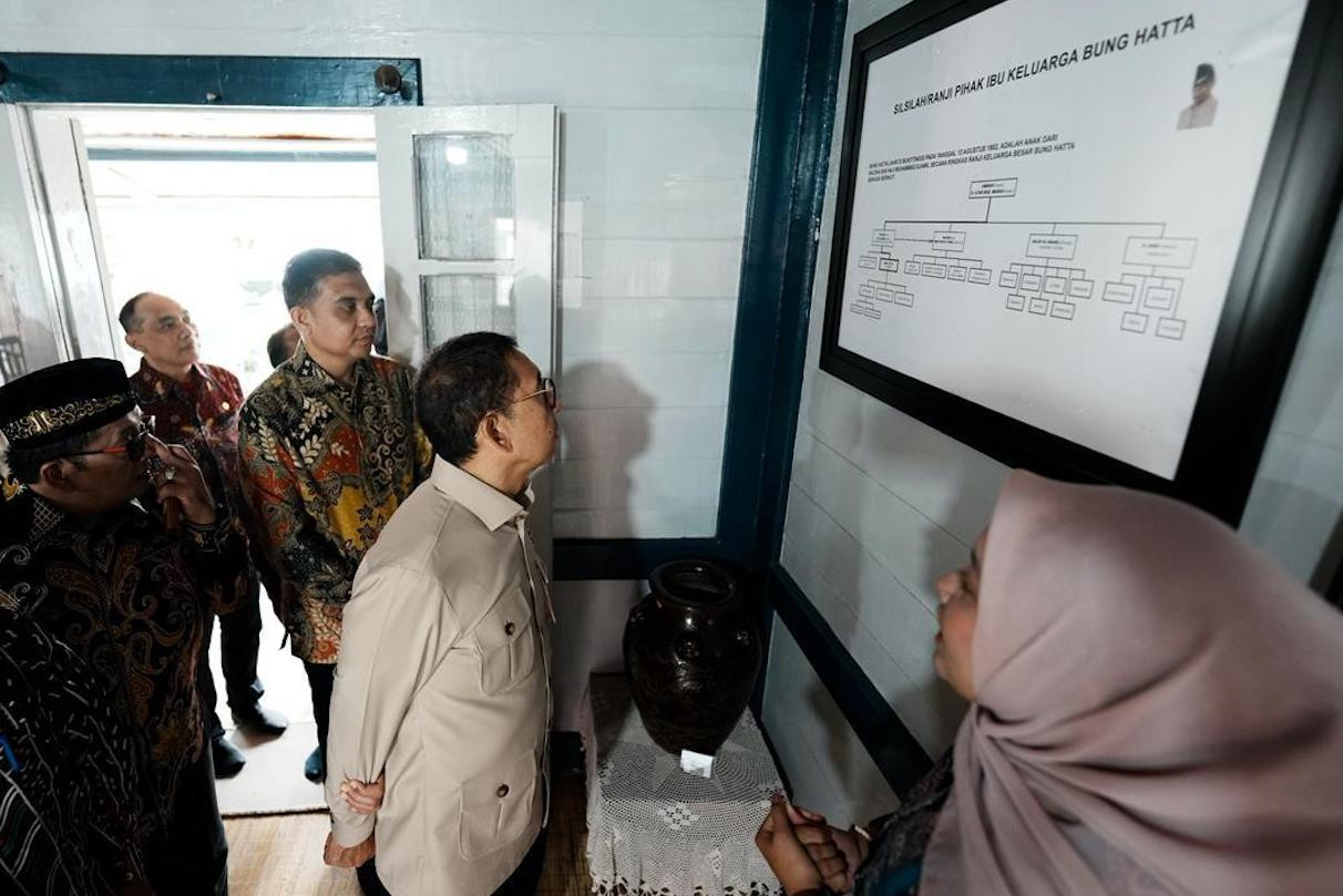 Fadli Zon Kunjungi Rumah Kelahiran Bung Hatta untuk Menelusuri Pemikiran Ekonomi Kerakyatan