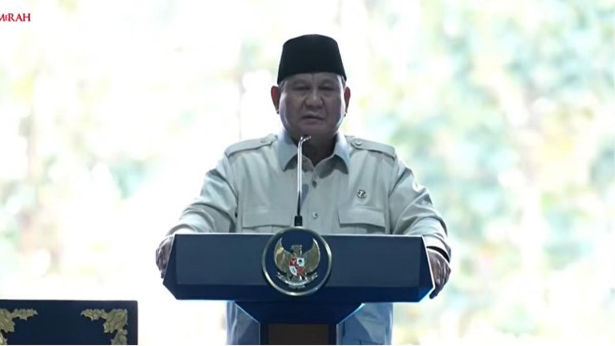 Presiden Prabowo Hadir Langsung di Rapat Paripurna DPR