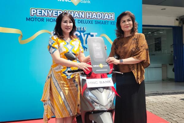 MNC Bank Berikan Hadiah Motor kepada Nasabah di Jambi Melalui Program Tabungan Dahsyat Berhadiah