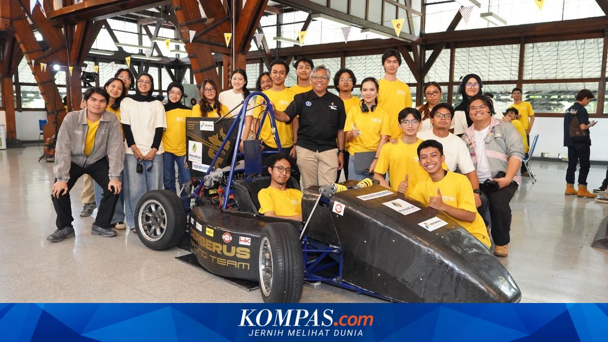 Mobil Balap Karya Mahasiswa ITB Siap Tantang Kompetisi Internasional