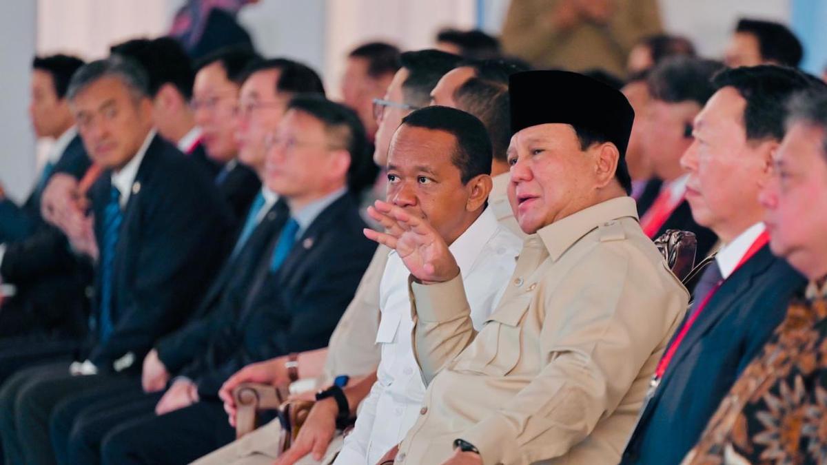 Bahlil Lahadalia Panggil Presiden Prabowo dengan Sebutan 'Kanda'