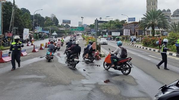 Lalu Lintas Puncak Bogor Kembali Normal