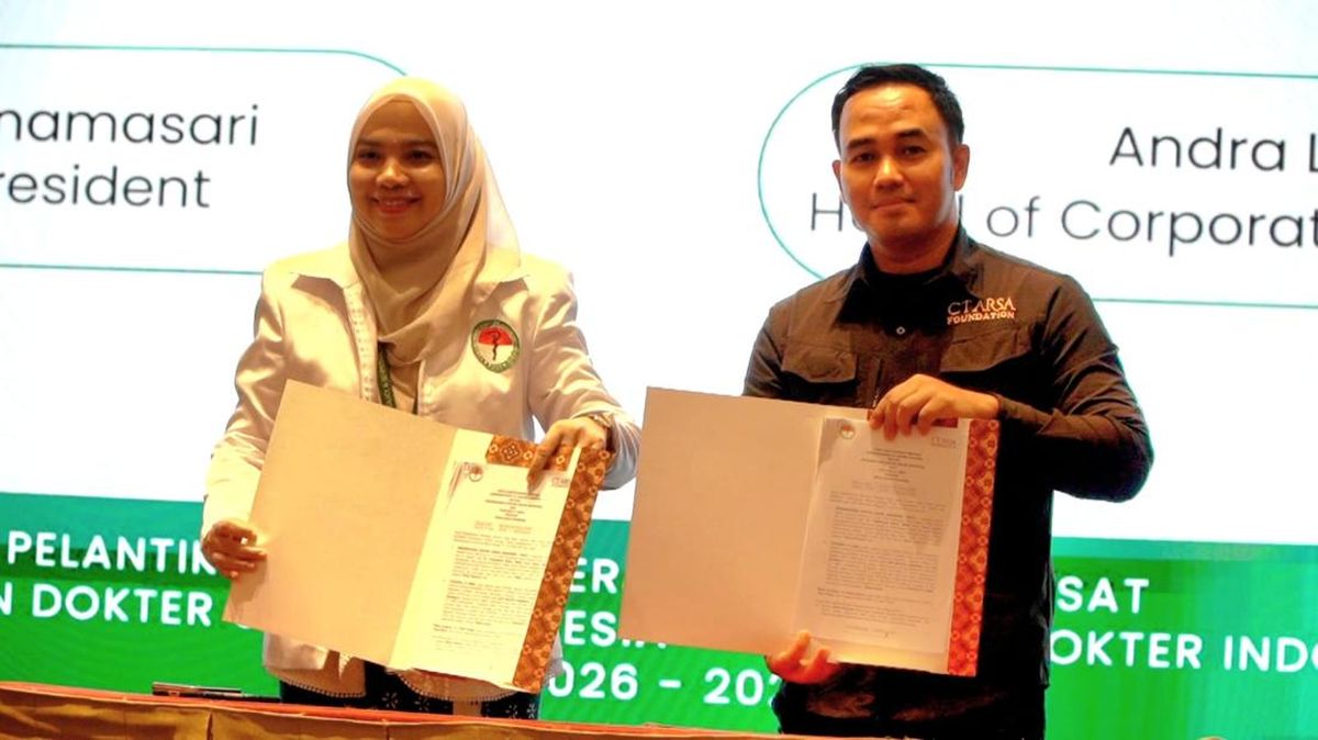 Perhimpunan Dokter Umum Indonesia Perkuat Kolaborasi dengan CT ARSA Foundation