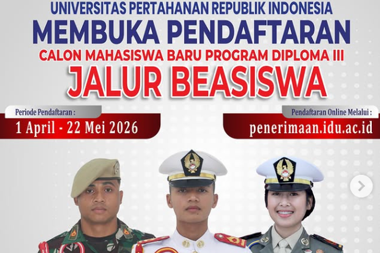 Pendaftaran D3 Unhan 2026 Resmi Dibuka, Cek Syaratnya untuk Kuliah Gratis