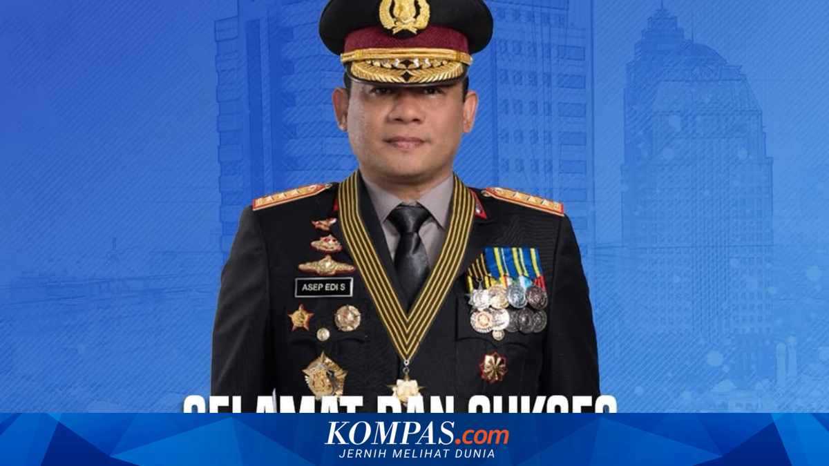 Kapolda Metro Jaya Asep Edi Suheri Naik Pangkat Menjadi Komjen Pol