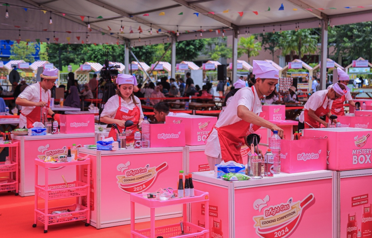 Kompetisi Memasak Bright Gas di Tegal Melahirkan Juara Baru