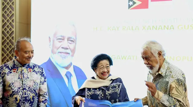 Pertemuan Istimewa Megawati dan Xanana Gusmao