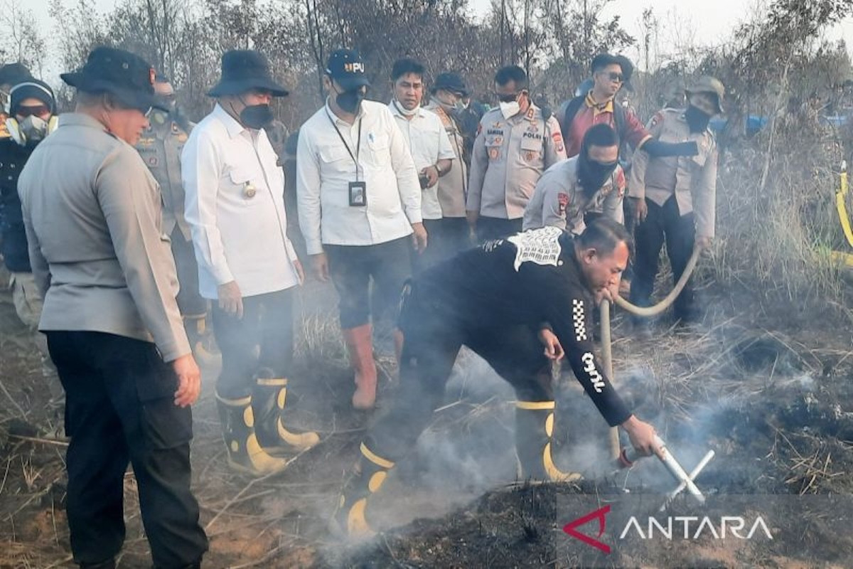 Polda Kalsel Investigasi Dua Korporasi Terkait Kebakaran Hutan di Banjarbaru