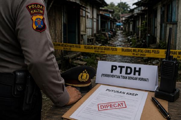 Pemecatan Bripka Dedy, Sniper Kampung Narkoba di Samarinda