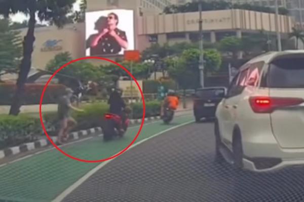 Penangkapan Penjambret Warga Negara Asing di Jakarta Pusat