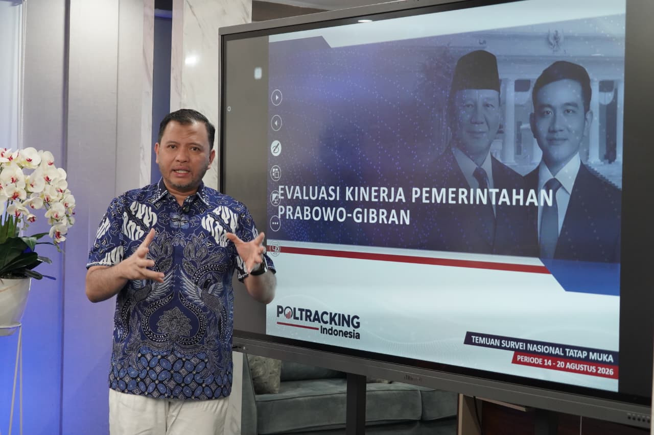 Poltracking Mendorong Pemerintah Memperkuat Sektor Ekonomi untuk Meningkatkan Kepuasan Publik