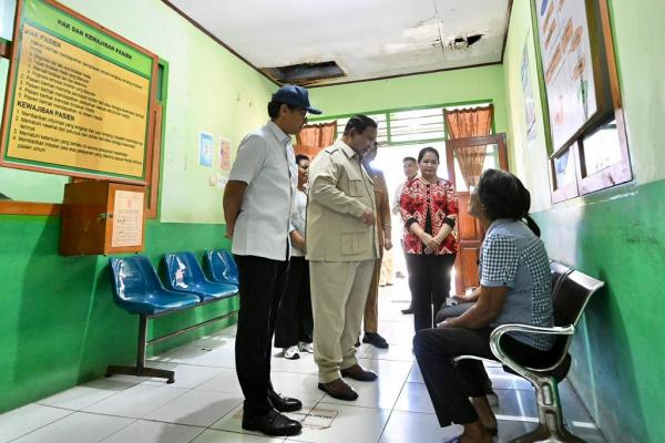 Prabowo Subianto Terima Laporan Puskesmas Miangas yang Belum Pernah Diperbaiki