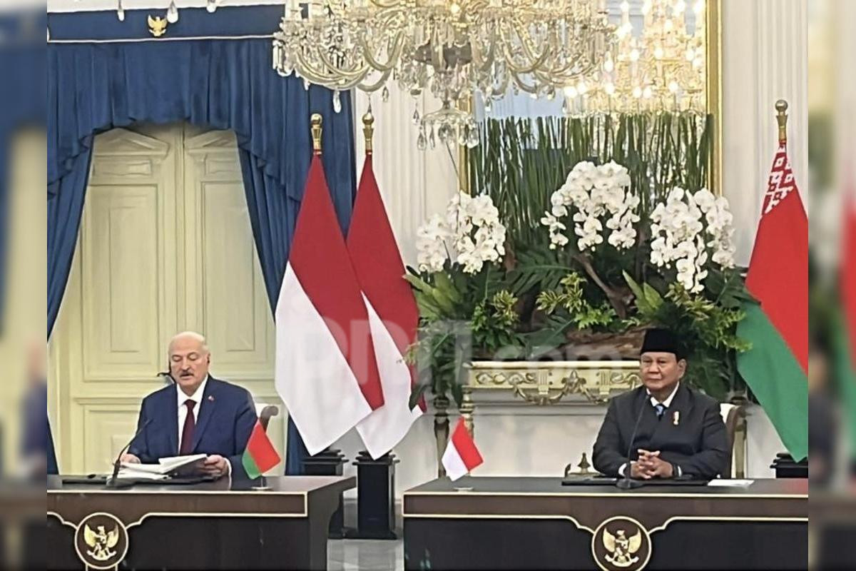 Prabowo dan Lukashenko Luncurkan Peta Jalan Kerja Sama Indonesia-Belarus 2026-2030