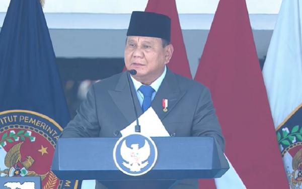 Prabowo Ingatkan Lulusan IPDN untuk Menjadi Pelayan Rakyat yang Jujur