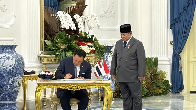 Prabowo Subianto Berbagi Kenangan Masa Muda dengan Raja Thailand