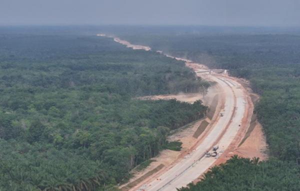 Pembangunan Jalan Tol Betung-Jambi Seksi 1B Mencapai 31 Persen
