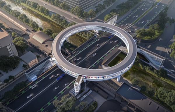 Proyek Jembatan Cincin Donat di Dukuh Atas Siap Menghubungkan 6 Moda Transportasi