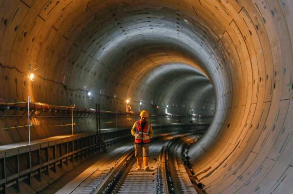 Proyek MRT Jakarta Fase 2A Mencapai Kemajuan Signifikan
