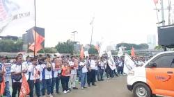 Aksi Buruh di Depan DPR: Tuntutan Pengesahan UU Ketenagakerjaan Baru