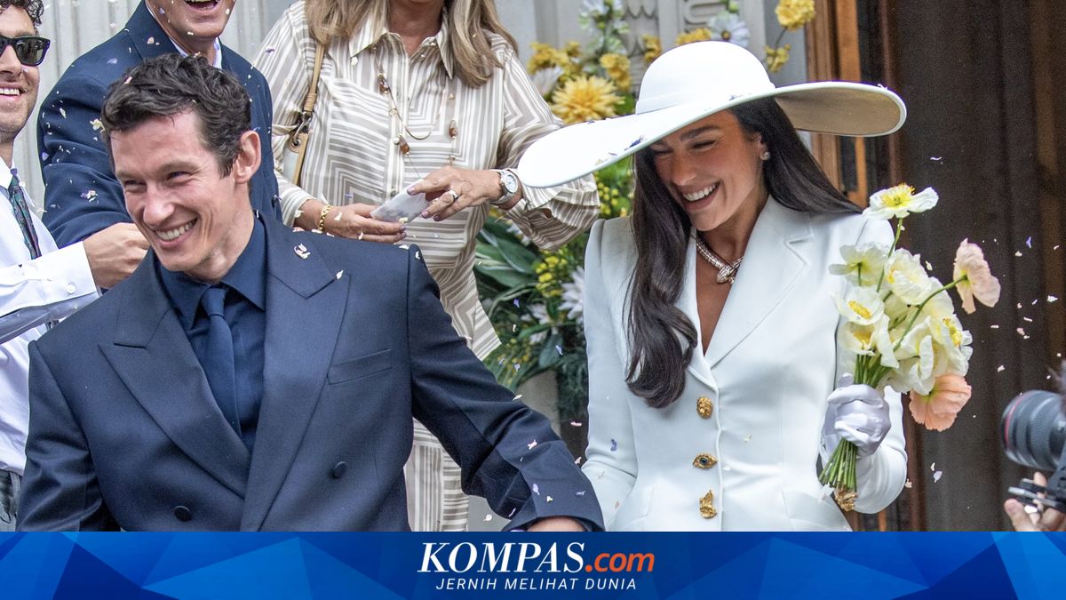 Dua Lipa dan Callum Turner Resmi Menikah dengan Gaya Klasik dan Elegan