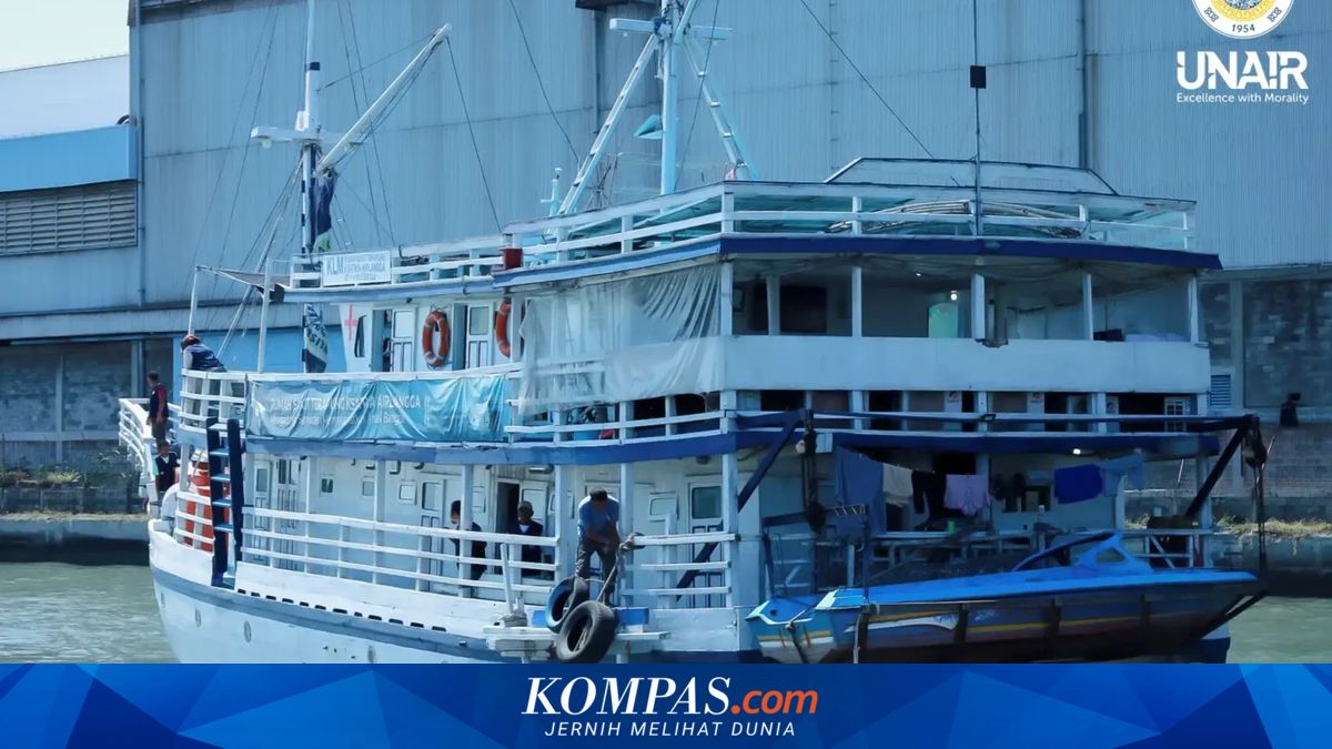 Rumah Sakit Apung Universitas Airlangga Kembali Beroperasi